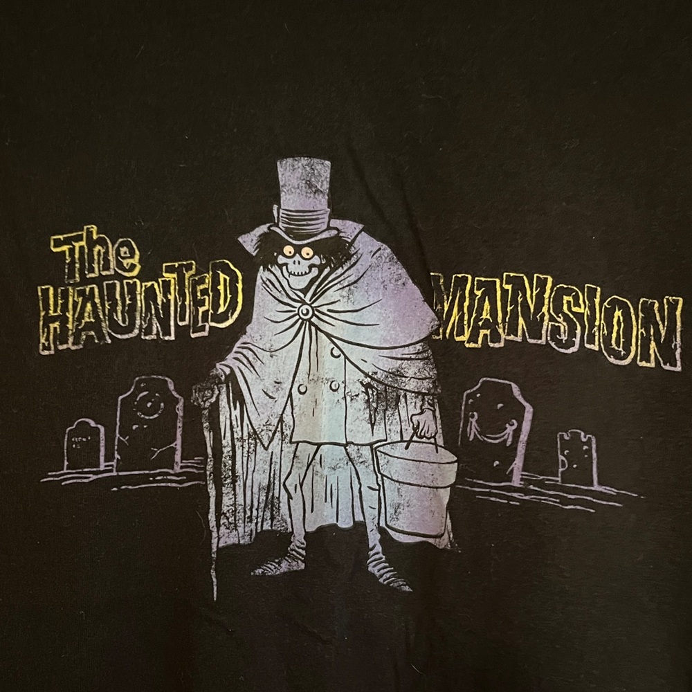 Disney Black Haunted Mansion Tee